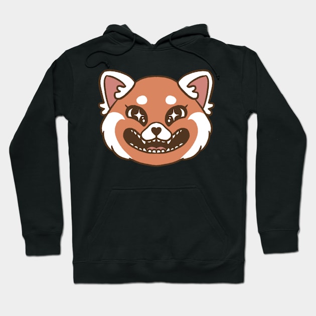 Red panda Hoodie by crisbubastis